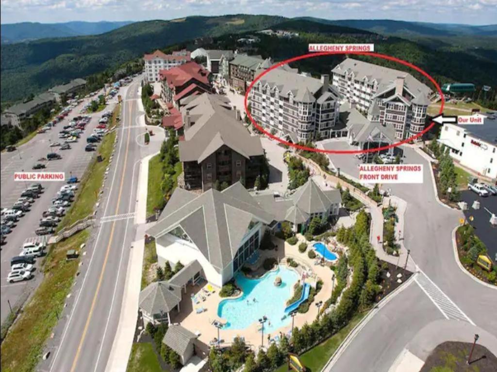 Allegheny Spring 239 King, Bed/Ski-In, Out/Pool & Hot Tub Snowshoe Zewnętrze zdjęcie